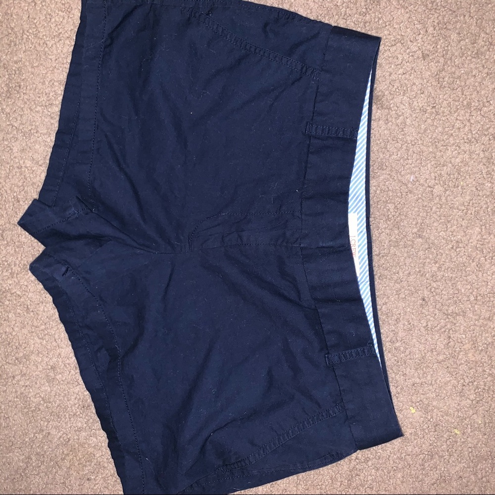 J. Crew Navy Chino Shorts